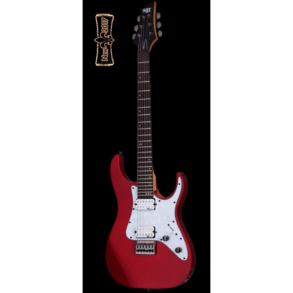 Schecter BANSHEE-6 SGR MRED Гитара электрическая, 6 струн, чехол в комплекте