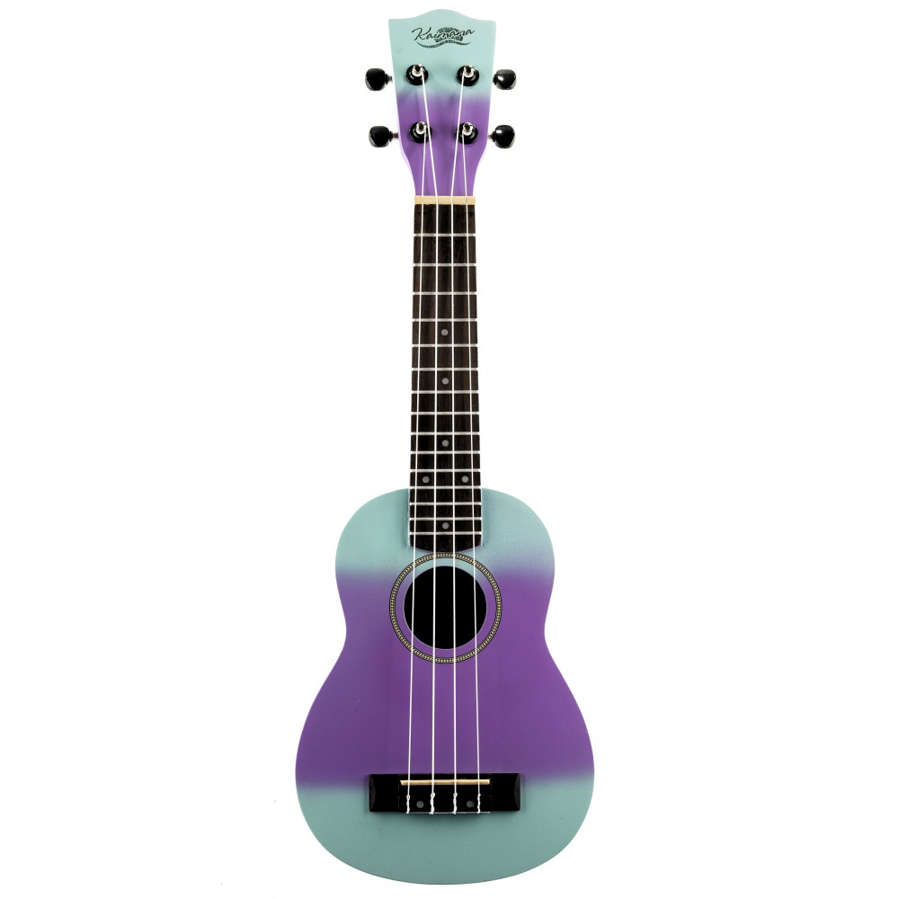 Kaimana UK-21 LRB Укулеле сопрано, цвет фиолетого-голубой