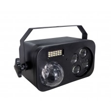 XLINE Light GOBO MINI Светодиодный прибор. 3 эффекта в 1 приборе: Gobo, Magic Ball и Strobe effect