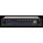 Радиоузел SVS Audiotechnik STA-120, 6 зон, 70/100 В (4, 8, 16 Ом), усилитель мощности 120 Вт