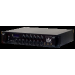Радиоузел SVS Audiotechnik STA-120, 6 зон, 70/100 В (4, 8, 16 Ом), усилитель мощности 120 Вт