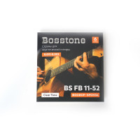 Струны для акустической гитары фосфор бронза калибр Bosstone Clear Tone BS FB11-52, 0.011-0.052