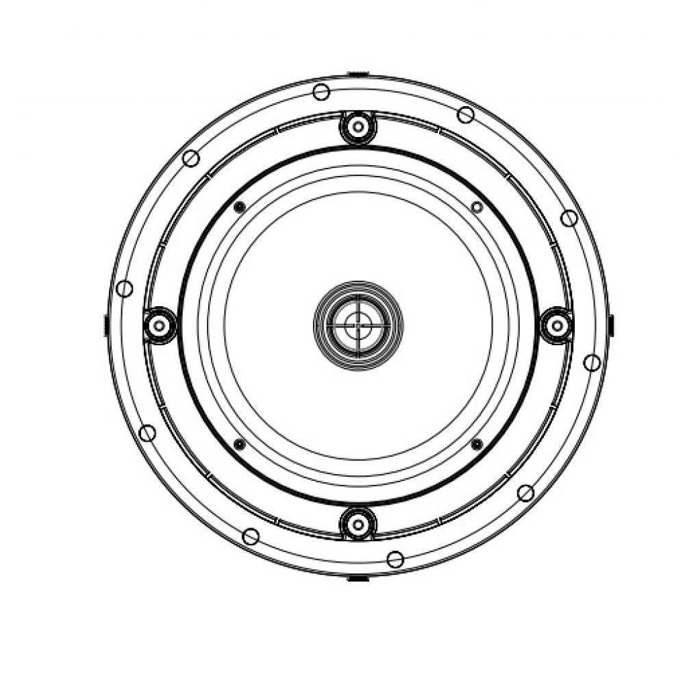 SVS Audiotechnik SC-6T PRO Громкоговоритель потолочный, уровень защиты: IP66, цвет: белый