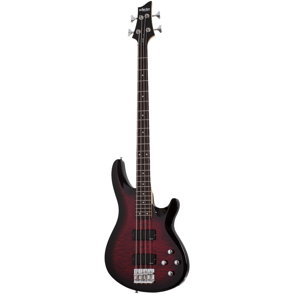 Schecter C-4 Plus STCB Гитара бас, 4 струны, цвет See Through Cherry Burst