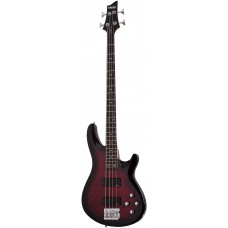 Schecter C-4 Plus STCB Гитара бас, 4 струны, цвет See Through Cherry Burst