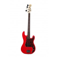 Voltone BB-04 Red Бас гитара электрическая, количество струн 4