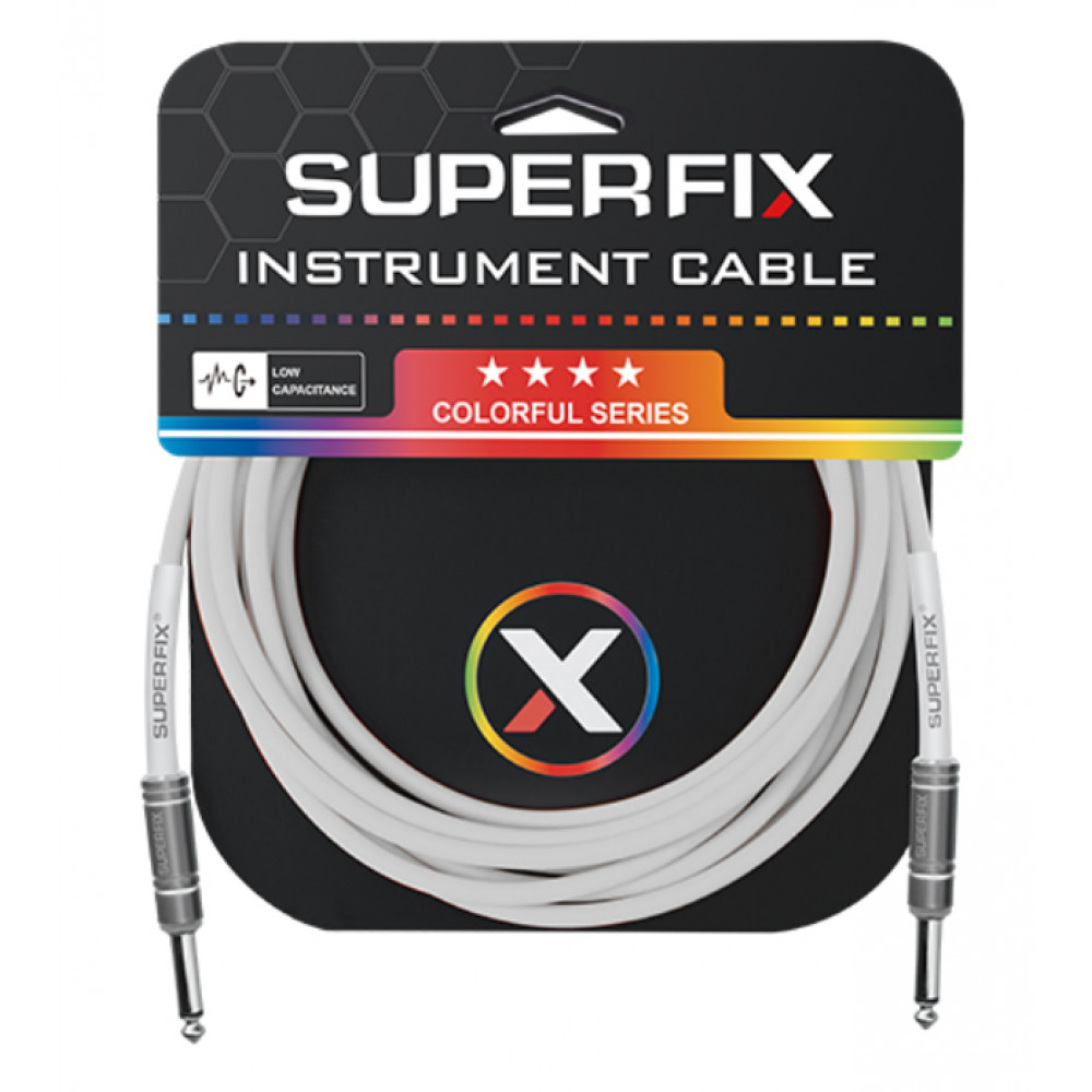 SuperFix XIC4113WHN-4.5 Кабель инструментальный цвет белый