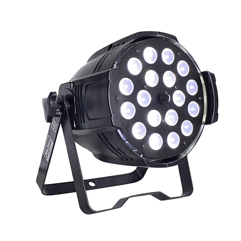 XLINE Light LED PAR 1818 ZOOM SL Светодиодный прибор. Источник света: 18х18 Вт RGBWA+UV 6в1 LEDs;