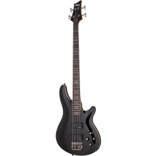 Schecter OMEN-4 BLK Гитара бас, 4 струны, корпус: липа, гриф:клён, звукосн. Schecter Diamond Bass