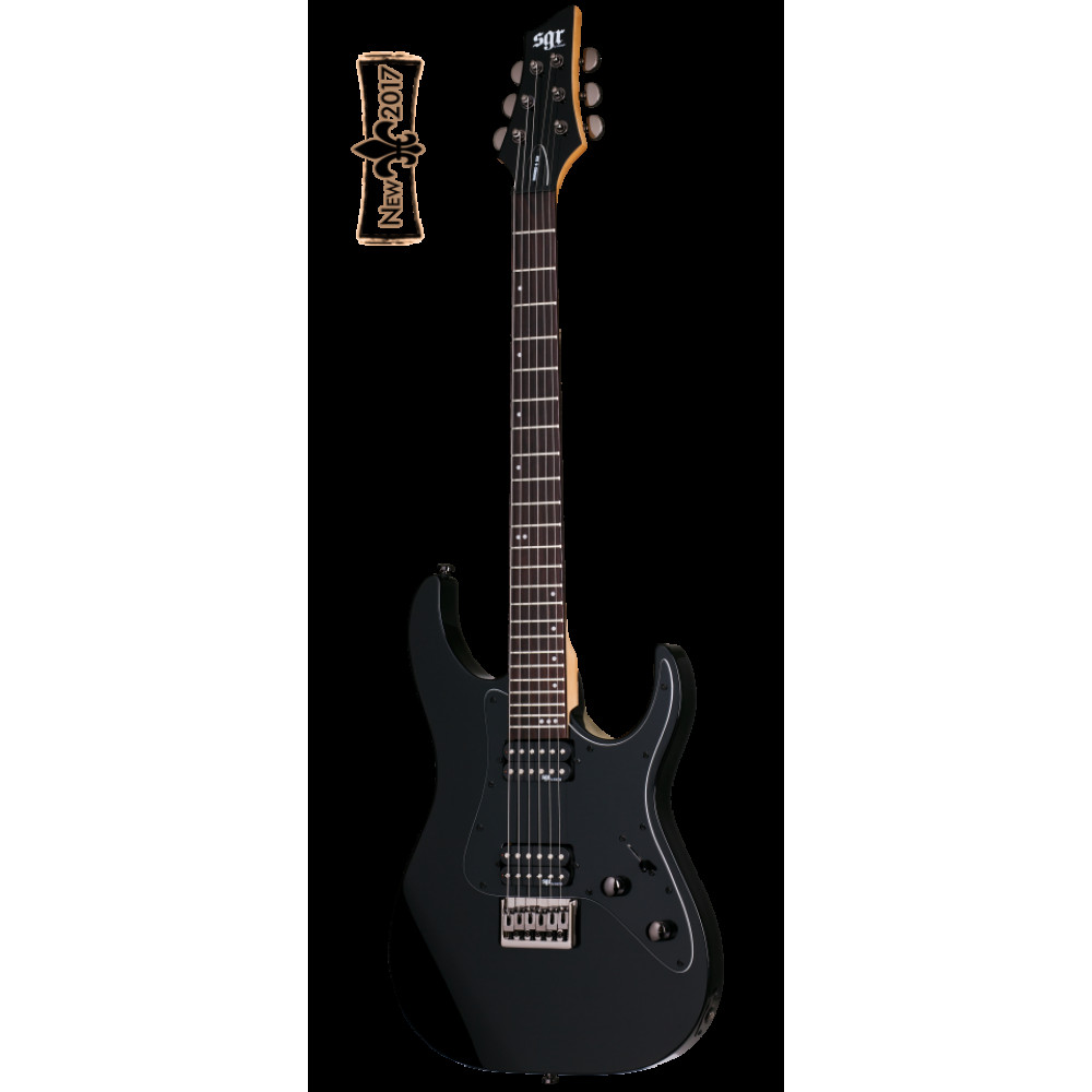 Schecter BANSHEE-6 SGR BLK Гитара электрическая, 6 струн, чехол в комплекте