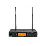 Радиосистема: UHF-ресивер двухканальный JTS RU-8012DB/RU-850LTH (650~686), + 2 UHF-передатчика ручных