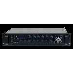 Радиоузел SVS Audiotechnik STA-250, 6 зон, 70/100 В (4, 8, 16 Ом), усилитель мощности 250 Вт