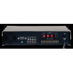 Радиоузел SVS Audiotechnik STA-250, 6 зон, 70/100 В (4, 8, 16 Ом), усилитель мощности 250 Вт
