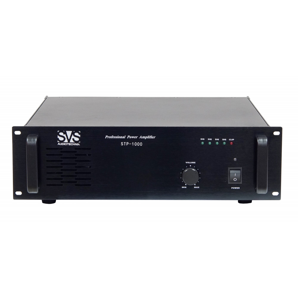 SVS Audiotechnik STP-1000 Усилитель мощности трансляционный, выход: 120 В/ 240 В, мощность 1000 Вт
