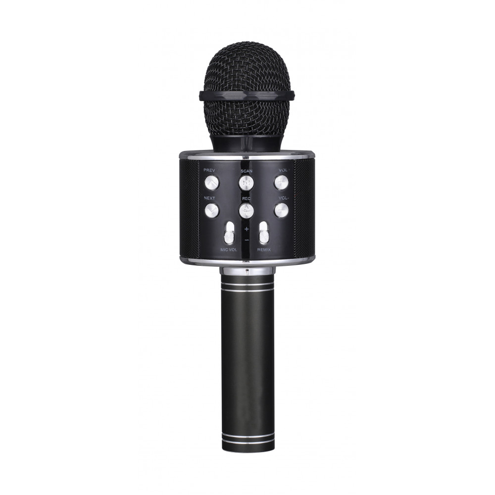 FunAudio G-800 Black Беспроводной микрофон. Поддержка файлов: MP3, WMA. Bluetooth V4.0 + EDR. 3W