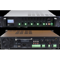 Радиоузел трансляционный SVS Audiotechnik MA-240 PRO, на 4 регулируемых зоны, мощность усил. 240 Вт