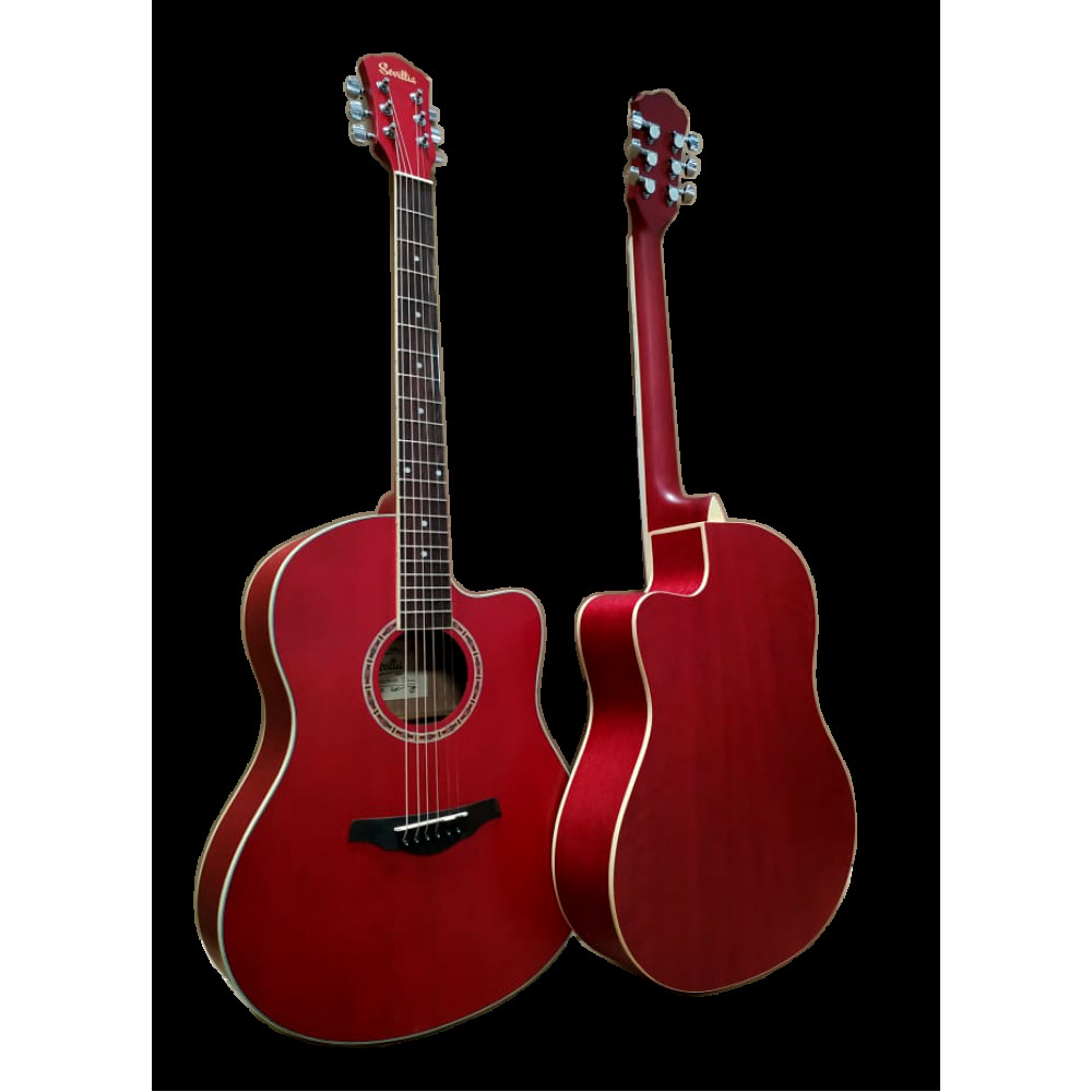 Sevillia IWC-39M RDS гитара акустическая. Мензура - 650 мм. Цвет - красный