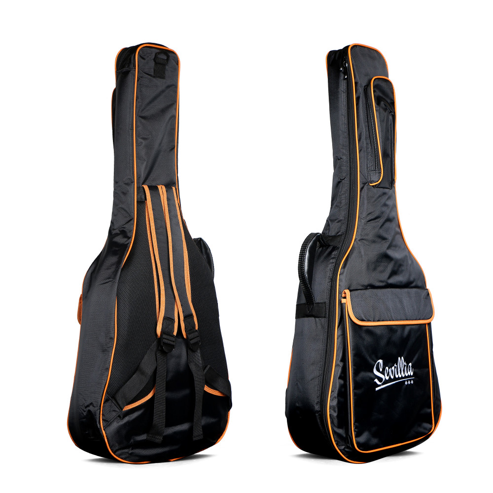Sevillia GB-UD41-R Чехол для акустической гитары 41", логотип вышивка