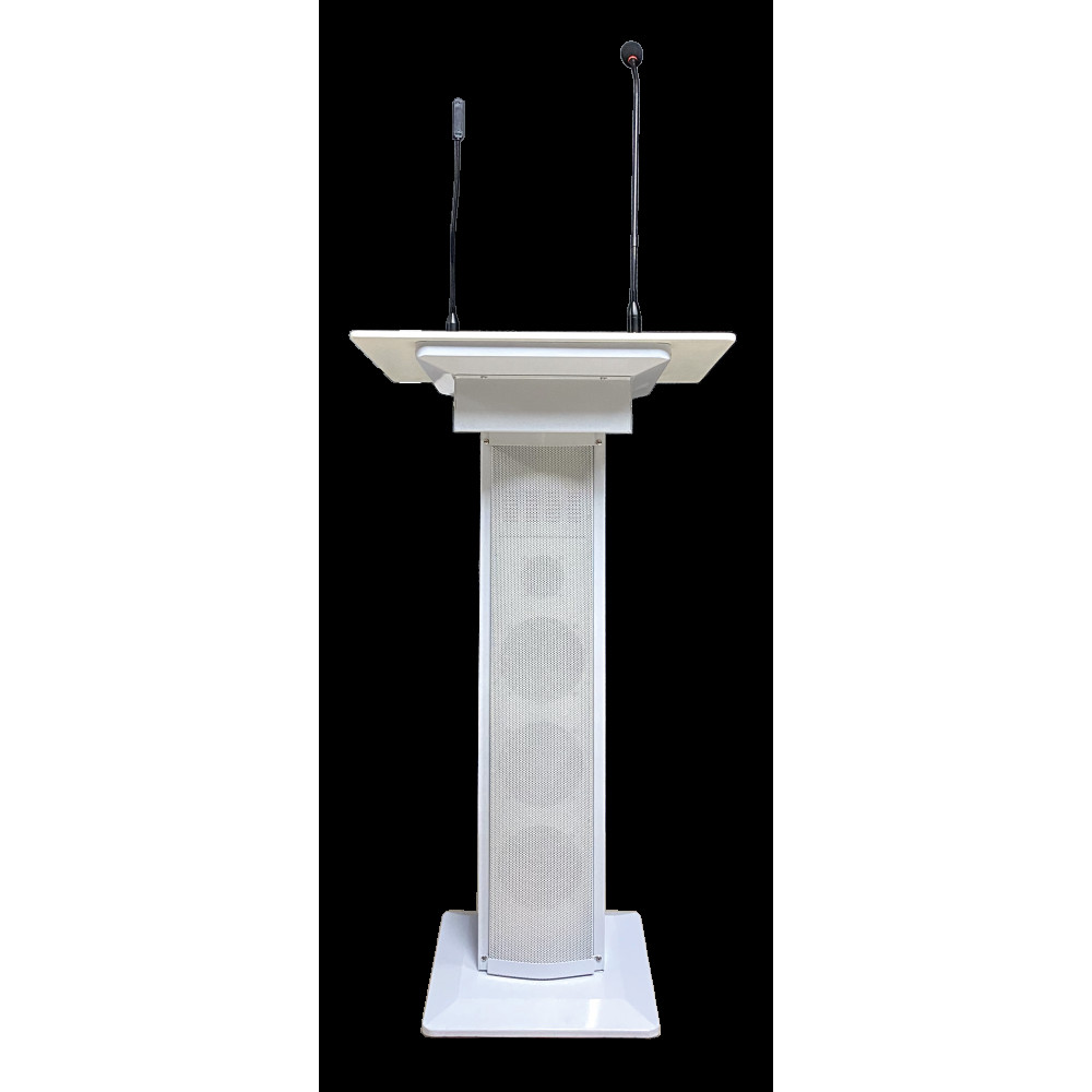 SVS Audiotechnik LR-150 White Мобильная трибуна со встроенным усилителем мощностью 100 Вт