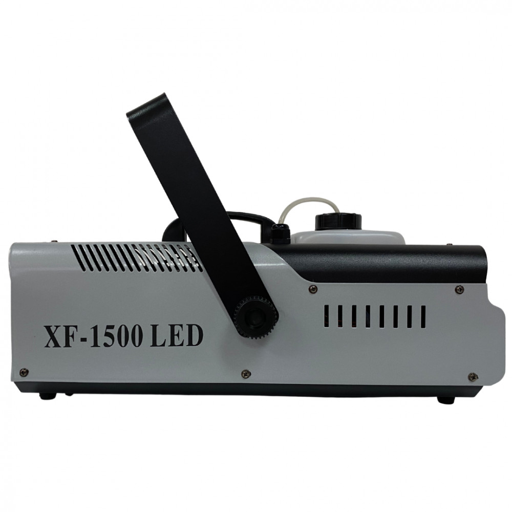 XLINE XF-1500 LED Компактный генератор дыма мощностью 1500 Вт c LED RGB 8х3 Вт подсветкой. DMX, ДУ