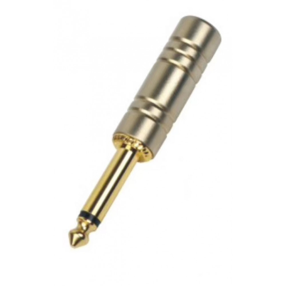XLINE Cables RCON JACK M 09 Разъем Jack 6.3 моно кабельный никель