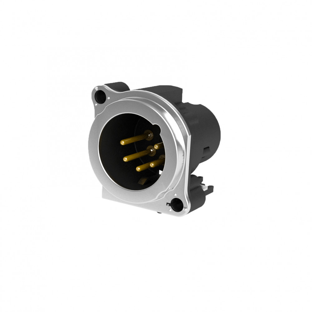 Seetronic SCADM5-H Панельный разъём 5-пин XLR "папа"