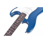 Гитара электрическая Bosstone SG-03 BL+Bag, 6 струн; цвет синий
