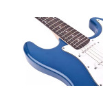Гитара электрическая Bosstone SG-03 BL+Bag, 6 струн; цвет синий