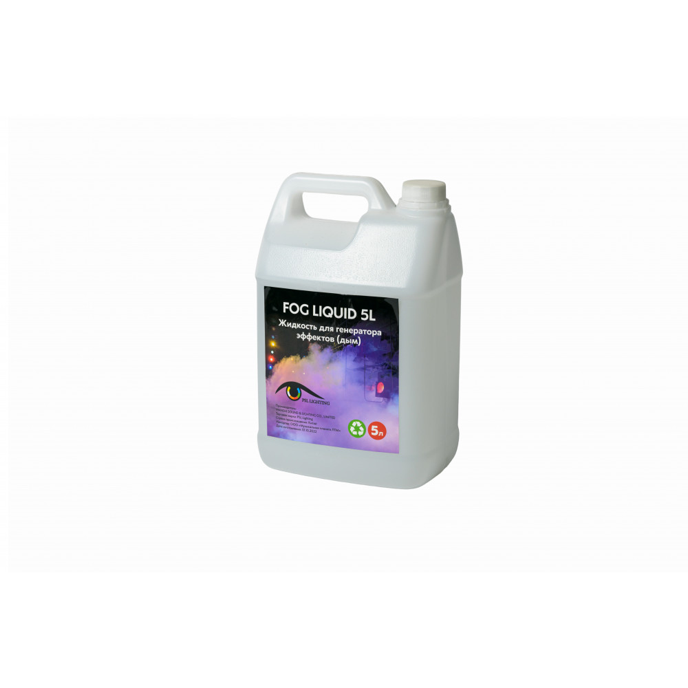 PSL Lighting Fog liquid 5L Жидкость для генераторов эффектов, дым. Объём: 5л.