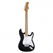 ARIA PRO II STG-003/M BK Гитара электрическая. Корпус: липа. Гриф: клён. Накладка на гриф: клен.