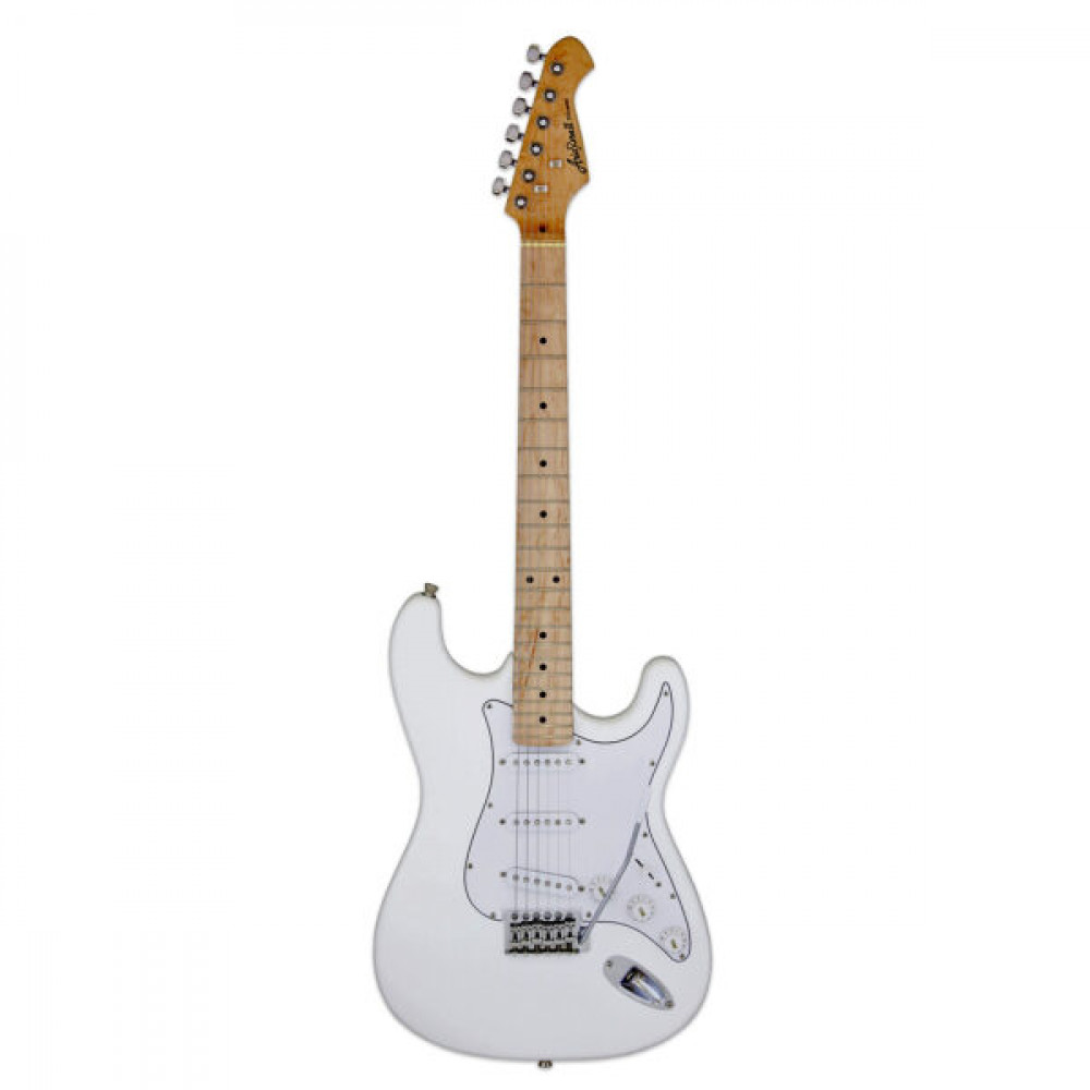 ARIA PRO II STG-003/M WH Гитара электрическая. Корпус: липа. Гриф: клён. Накладка на гриф: клен.