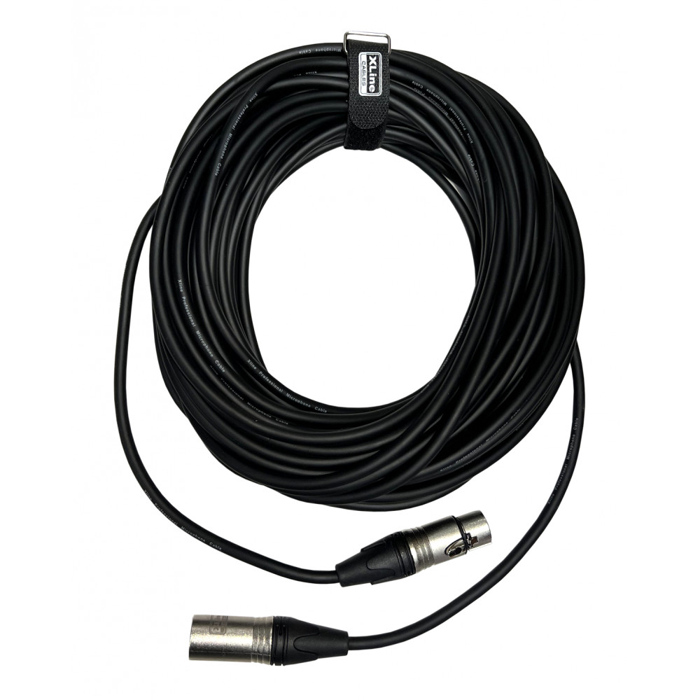 XLINE Cables RMIC XLRM-XLRF 20 Кабель микрофонный  XLR 3 pin male - XLR 3 pin female длина 20м