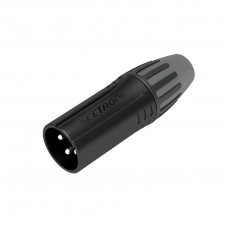 Seetronic SCMM3-B Кабельный разъём XLR "папа", 3-контактный, черный
