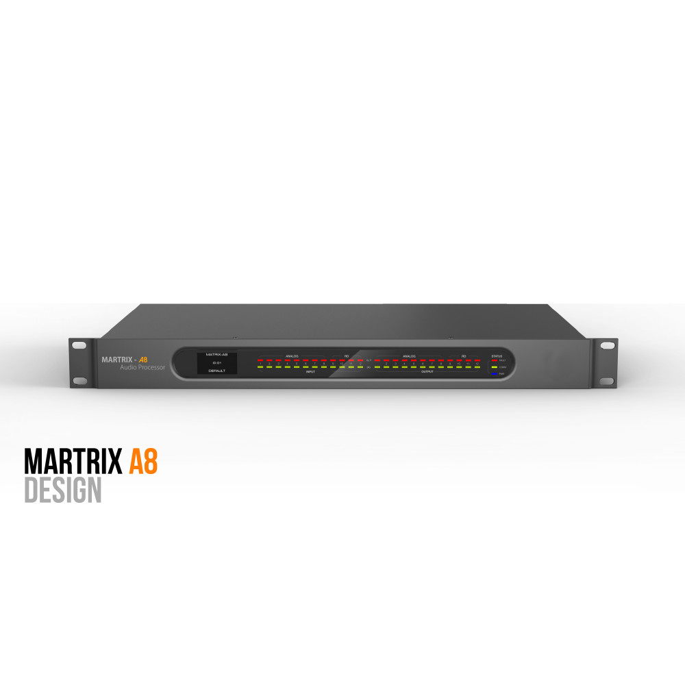 SVS Audiotechnik Matrix-A8 Матричный процессор управления аудио и трансляционными системами