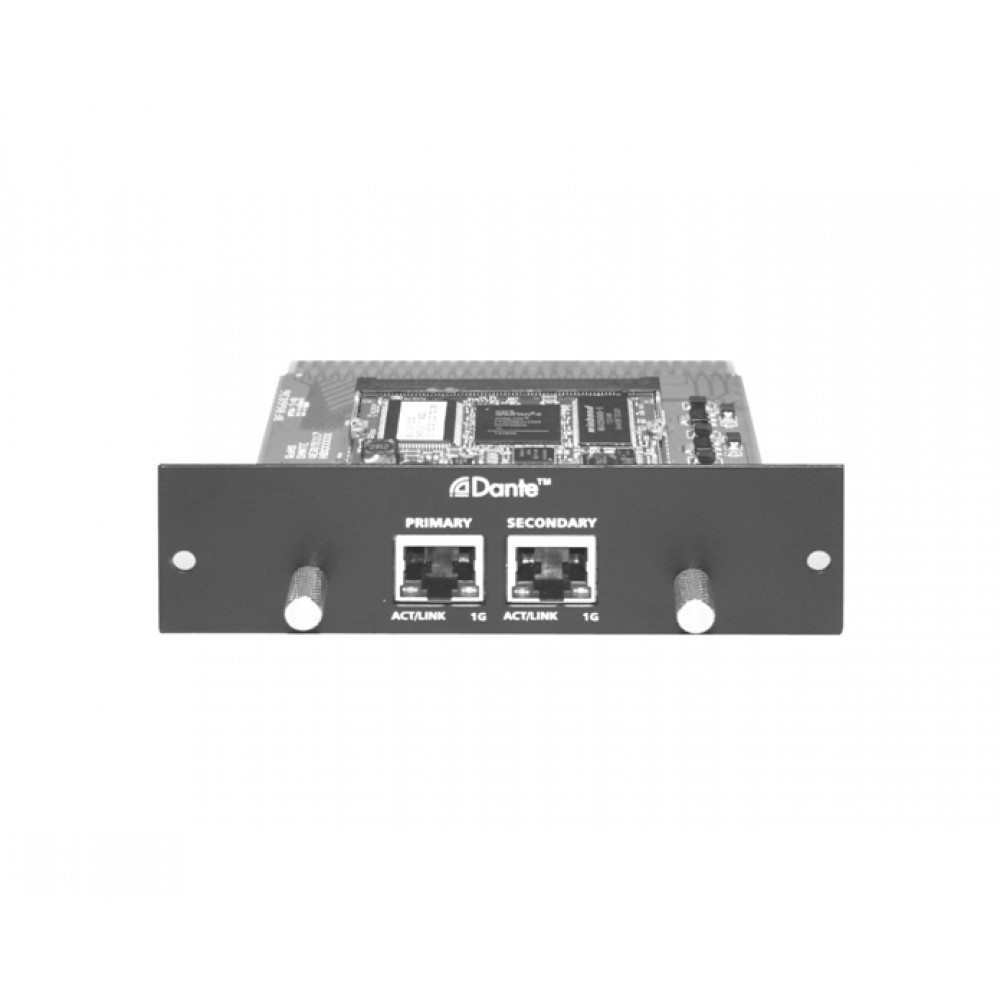 SVS Audiotechnik Dante32 Модуль расширения DANTE для Matrix-A8, до 32х32 каналов на 48 кГц.