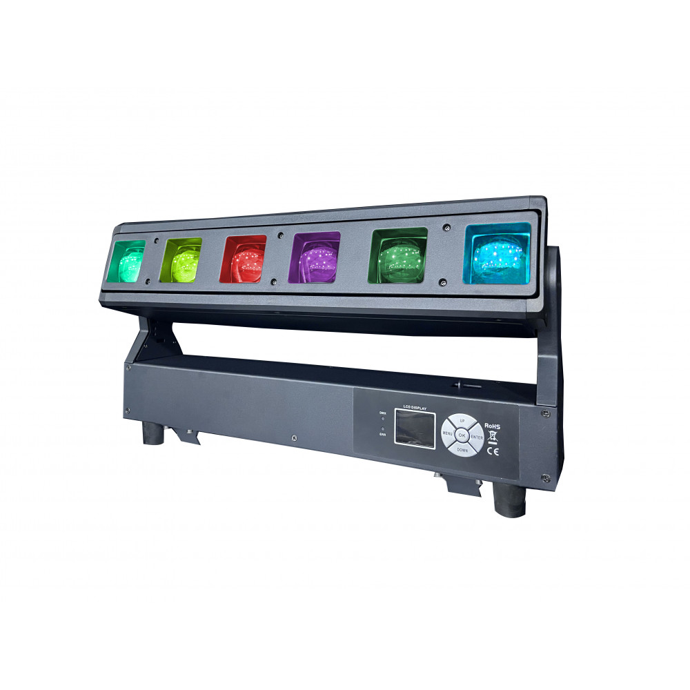 PSL Lighting LED PIXEL 6x40 Светодиодная панель. Источник света 6*40W RGBW 4in1 LED