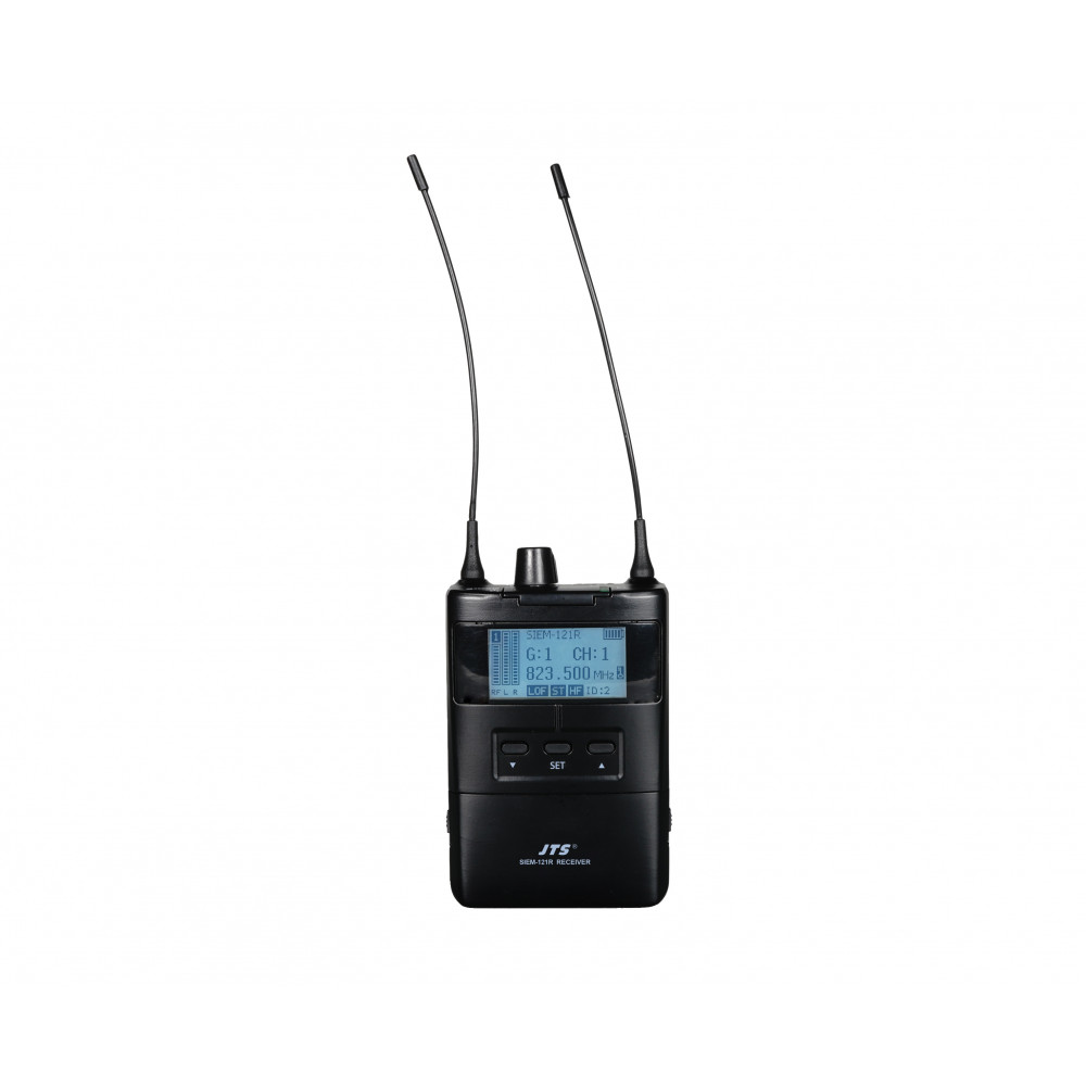 JTS SIEM-121R/IE-1 (722-746 МГц) Беспроводная мониторная система: UHF-ресивер одноканальный поясной