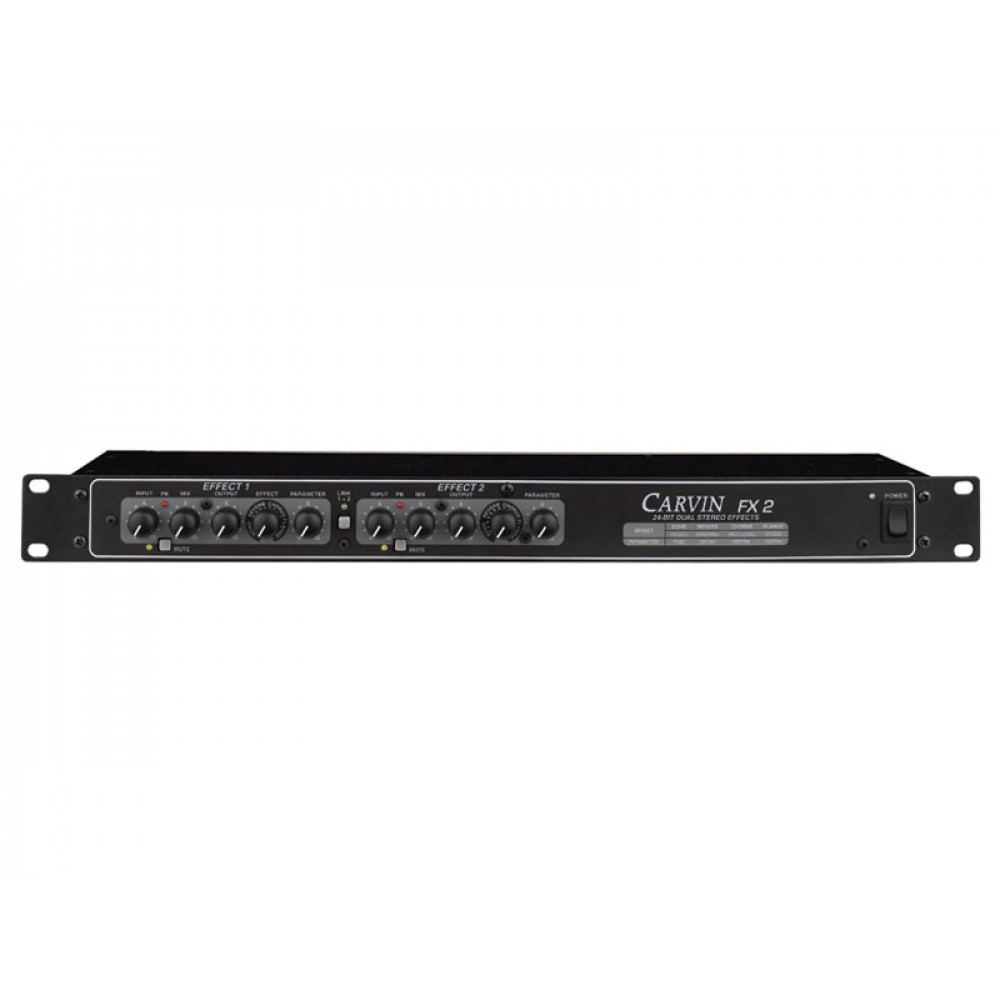 CARVIN FX2  Процессор эффектов, двухканальный, 24-бит, стерео