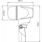 Микрофон инструментальный JTS NX-2, басовый, суперкардиоидный, 20-12000Гц