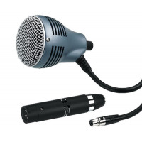 Микрофон инструментальный JTS CX-520/MA-500, с адаптером mini XLR 4pin - XLR 3pin