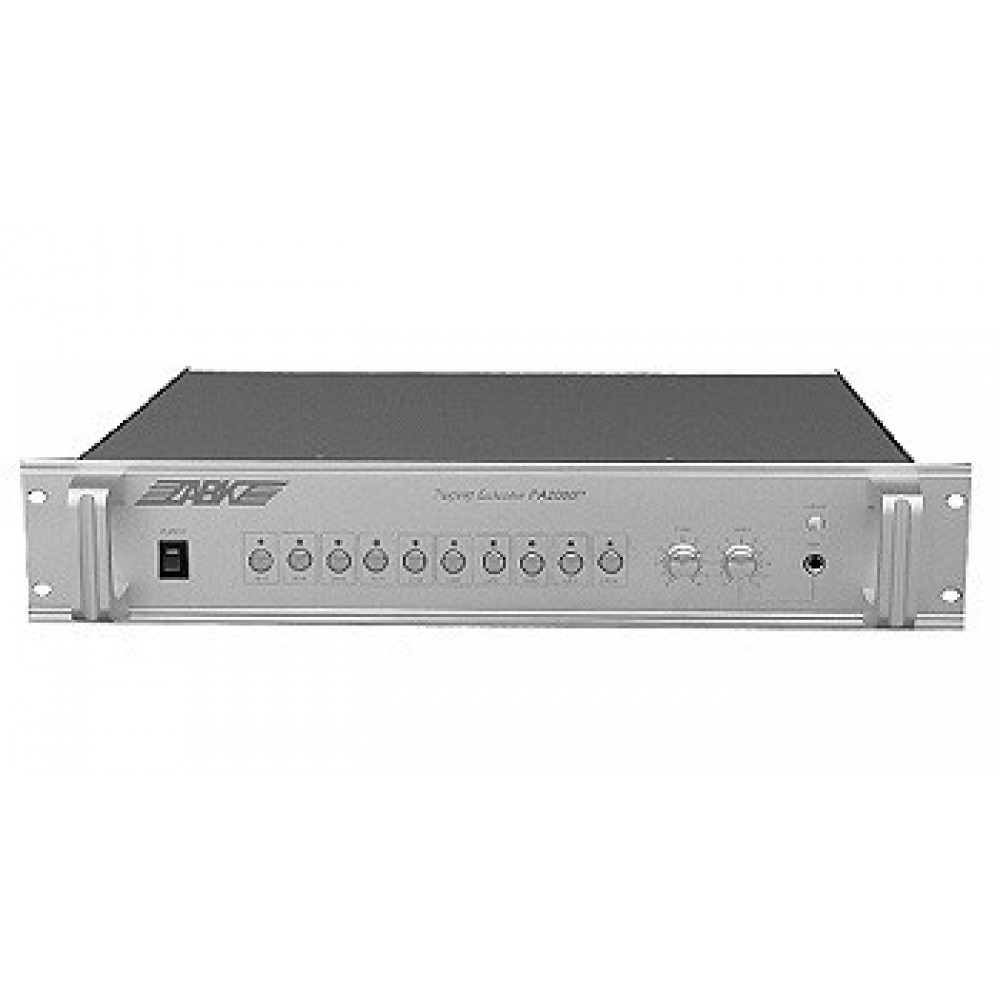 ABK PA-2080P Селектор оповещения, микропроцессорное управление, подсветка клавиш, 10 каналов, тревож