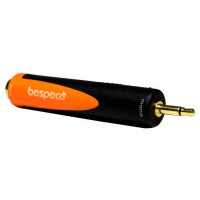 Переходник Bespeco SLAD100, 3.5mm mono jack M / 6.3mm mono jack F