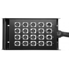 INLINE SBL724BOX Коммутационная панель, в комплекте с разъемами (32 XLR MALE, 8 XLR FEMALE)