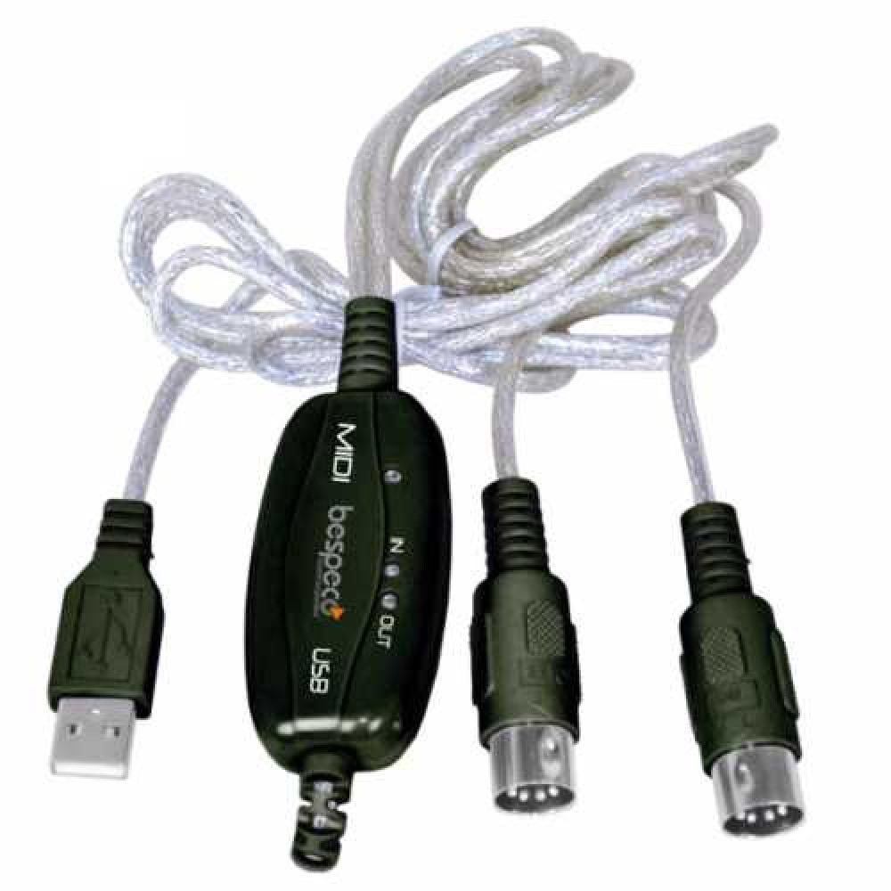 BESPECO BMUSB100 Кабель готовый USB A male - 2 x DIN5 male