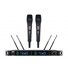 XLINE MD-968A(NEW) Радиосистема двухканальная c двумя ручными передатчиками