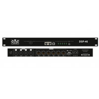 Профессиональный аудио процессор SVS Audiotechnik DSP-46, аналоговые входы 4, аналоговые выходы 6