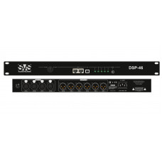SVS Audiotechnik DSP-46 Профессиональный аудио процессор, аналоговые входы 4, аналоговые выходы 6