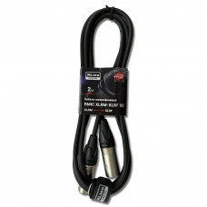 XLINE Cables RMIC XLRM-XLRF 02 Кабель микрофонный  XLR 3 pin male - XLR 3 pin female длина 2м
