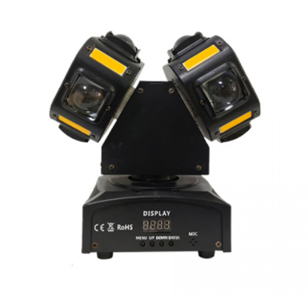 XLINE Light LED 2 Gecko Дискотечный световой прибор с горизонтальным и вертикальным вращением.