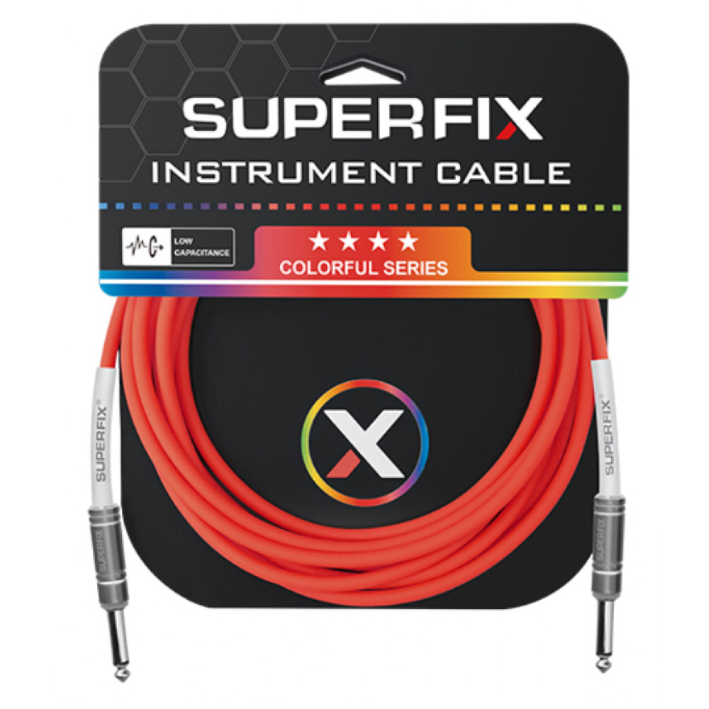 SuperFix XIC4113RDN-4.5 Кабель инструментальный цвет красный